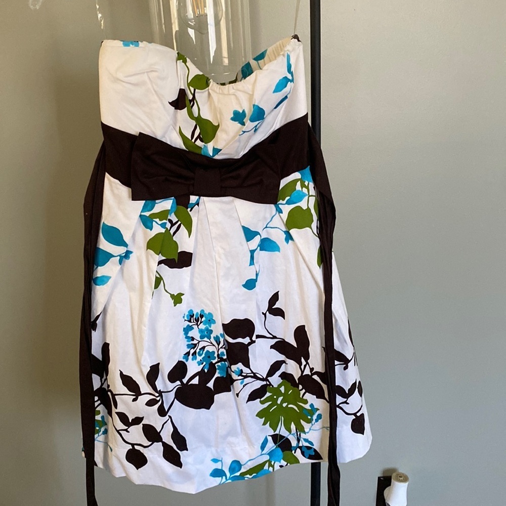 Speekless Formal strapless short length dress